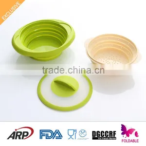 Cheap Non-stick High Temperature Resistant Silicone Food Steamer thumbnail-3