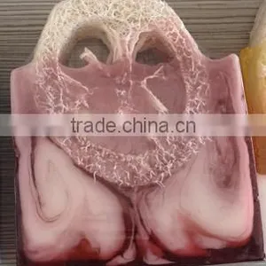 Natural Rose Loofah Soap thumbnail-1