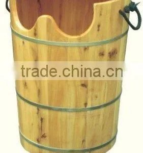 Steam Barrel Wooden Footbath Barrels thumbnail-1
