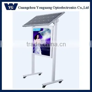 Solar Light Box, Solar Lockable Street Sign/ Solar Street Pole Light Box,street Light Advertising Light Box thumbnail-2