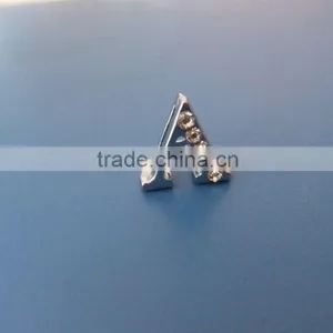 Compet Wholesale DIY 8mm Rhinestone Slider Letter Charms thumbnail-2