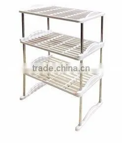 3tier Multi-function Storage Rack Holder for Kitchen Use Shoes Storage thumbnail-2