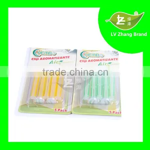 5pk Deodorant Air Freshener Car Vent Perfume Clips thumbnail-4