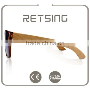 Bamboo Sunglasses Polarized Wooden Wood Sun Shades Hot Sale Best Polarized Sunglasses thumbnail-5