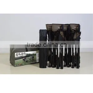 5 PCS Garden Furniture Cast Aluminium Camping Folding Table Chair thumbnail-5