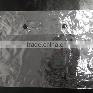 Qingdao JTD Wholesale Clear PVC Plastic Packaging Bag With Snap Button Supplier's Choice thumbnail-2