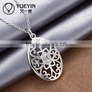 Jewelry Silver Chain Necklace Trendy Women Necklace Jewelry Wholesale Fashion Jewelry thumbnail-5