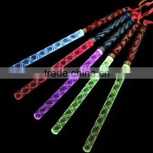 New Acrylic LED Cheer Glow Sticks Colorful Changed Flash Wand For Kids Toys Christmas Concert Birthday Party Supplies thumbnail-1