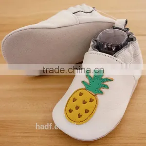 New Design Girl Boy Kids Wholesale Baby Sheep Leather Moccasin Shoes thumbnail-5