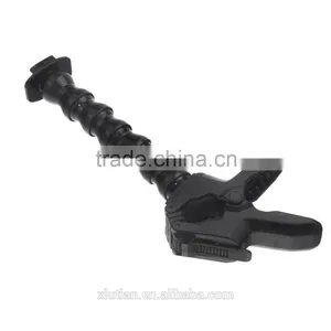 Jaws Flex Clamp Mount + Adjustable Neck for Gopro/sj4000/xiaoyi Accessories thumbnail-2