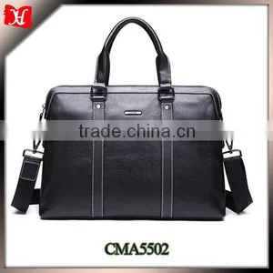 2014 Hot Selling Genuine Leather Lawyer Large Briefcase thumbnail-1
