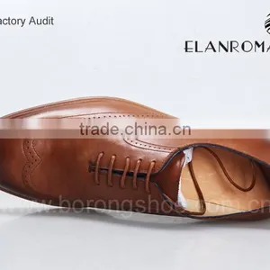 Hot Sale Genuine Leather Oxford Shoes Italian Formal Shoes Manufacturer thumbnail-4