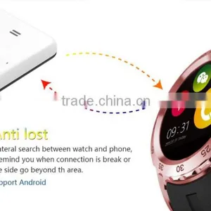 Hot Selling KW08 Long Time Standby Wireless Magnet Absorb and Cable Wired Charge Smart Watch With CE thumbnail-3