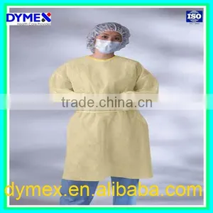 Sterile Protective Colorful Anti Fluid Non Woven Fabric Surgical Gown thumbnail-1