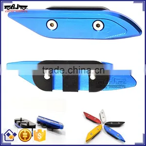 BJ-MHC-YA002 CNC Aluminum Motorcycle Parts Motorbike Blue Side Mirror Cover Hole Cap for Yamaha T MAX 530 2012-2015 thumbnail-1