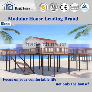 Durable One Bedroom Prefabricated Family Residential Living House Design Plan thumbnail-1