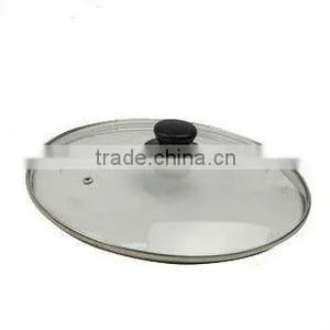 Fashion Beautiful Good Qulality New Style Tempered Glass Pan Lid for Cookware thumbnail-1