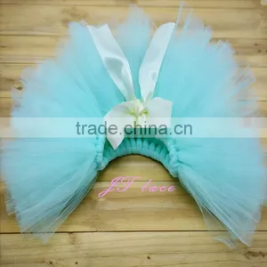 Baby Girl 1st Birthday Outfit, Aqua Birthday Tutu Outfit, Girls First Birthday Outfit - CUSTOM Choose Your Age 1-12 Quality Choice thumbnail-5