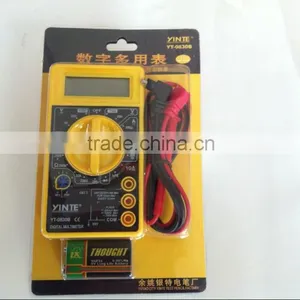 China Original Manufactuer Lifetime Warranty New ABS Handled Multifunction LCD Digital Multimeter With CE Approved thumbnail-6