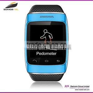 [Somostel] S12 Smart Bluetooth Digital Watch Connect Android/IOS Phone Watch Sync Call Pedometer Touch Screen Bluetooth Watch thumbnail-5