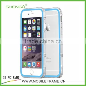 Factory Wholesale Metal Phone Case With TPU for IPhone 6 Plus thumbnail-5