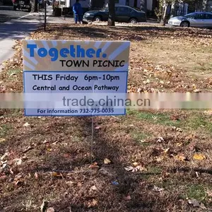 Durable Corrugated Plastic Yard Sign thumbnail-5