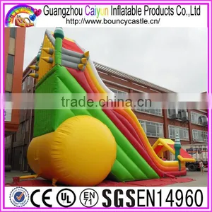 Hot Sales Inflatable Dry Slide With Mini House thumbnail-3