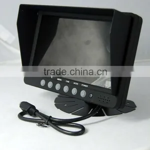 Digital Motorized Security Touch Car Monitor Hdmi 1080p Mirror Interface Bracket Headrest Mount Frame 7 Inch Car thumbnail-1
