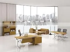 (MFC)DT-24-18 Melamine Modern Executive Office Desk thumbnail-2