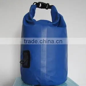 Manual Solid Color 600D PVC Waterproof Sports Beach Dry Bag thumbnail-2