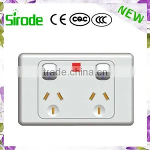 Standard Electrical Double Gang AUS Power Socket Switch thumbnail-1