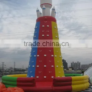 Mobile Giant Used Rock Climbing Wall Inflatable Commercial Grade thumbnail-6