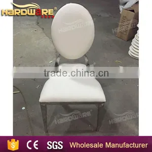 Stacking Round Back Hotel Banquet Chair , Stacking Hall Chair thumbnail-1