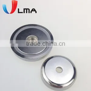 LMA Neodymium Magnet Pot, Permanent NeFeB Pot Magnet thumbnail-5