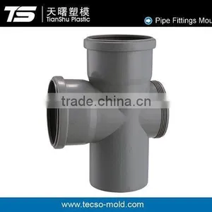 Tecso-P-600 Plastic Injection Mould For Pipe Fitting Mould thumbnail-1