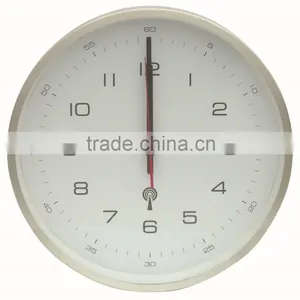 26.3cm Metal Round Shaped Decorative Wall Mounted Clock thumbnail-1