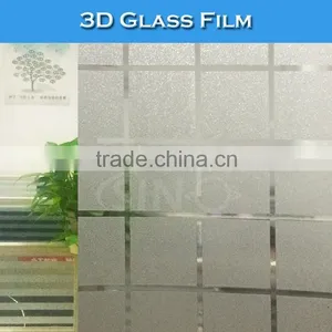 D701 1.22x50M 3D Glass Film Window Design PVC Sticker thumbnail-1