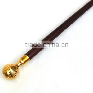Antique Brass Vintage Walking Stick/Golden Handle Walking Stick/Beautiful Walking Stick Wk1120 thumbnail-4