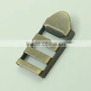 Eco-friendly Metal Iron 20mm Antique Ladder Lock Buckle for Strap thumbnail-3