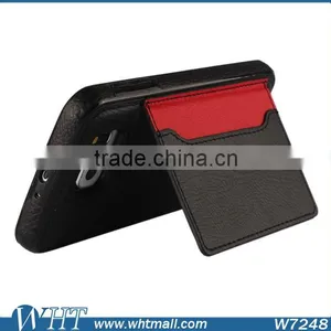 Mobile Phone Accessories Luxury Leather Card Case for Samsung S6 thumbnail-5