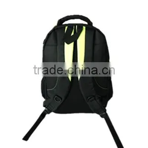 Soft PVC Fabric School / Leisure Backpack With Push Buttom for University Students thumbnail-3