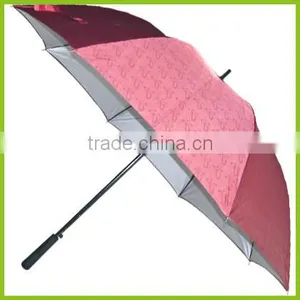 Heat Transfer Printing Promotion Golf Umbrellas Produced by Shenzhen Umbrella Factory thumbnail-3