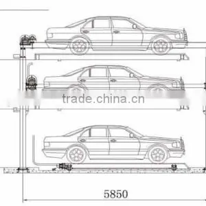 Three Layers Lift-lding Parking System thumbnail-5