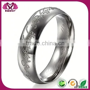 Best Selling Products Fashion Stainless Steel Dubai Design Silver Ring thumbnail-1