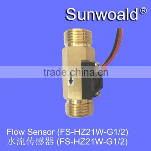 DN15 G1/2" Water Hall Brass Flow Sensor Meter thumbnail-1