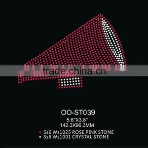 Rose Pink Cheerleader Design Bicycle Stickers thumbnail-1