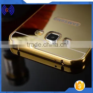 In Stock Mirror Back Phone Cover,Aluminum Bumper Case For Iphone 5 SE thumbnail-1