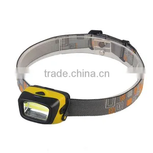 Plastic Adjustable Head Lamp 3w Cob Led Running Headlamp thumbnail-2