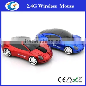 Wheeled Scroll Vehicle Shaped Wireless Mouse thumbnail-1