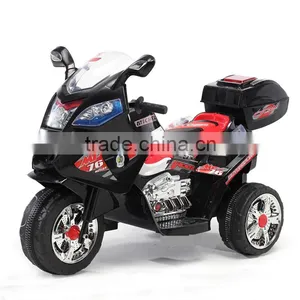 Kid Toy Tricycle Electric Bike, Baby Motorcycle With Remote Control thumbnail-3
